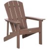 Adirondack Chair, Faux Wood  Brown