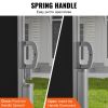 VEVOR 236" x 71"Black Retractable Awnig-Rugged Full Aluminum Rust-Proof Patio Sunshine Privacy Divider Wind Screen. Longer Service Life