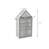 Mini Greenhouse Kit - Outdoor Plant Stand, Small Green House, Plant Stand Indoor, Green Houses for Outside