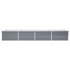 Garden Raised Bed Galvanized Steel 126"x31.5"x17.7"