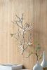 17x5.5x22" Metal Branch Wall Sculptures with Bird Accents, Set of 2