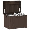 Patio Storage Box Brown 33 gal PP