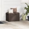 Patio Storage Box Brown 33 gal PP