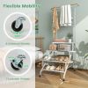 4 Tier Hanging Plant Stand with Hanging Bar