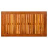 Patio Coffee Table 35.4"x19.7"x14.2" Solid Acacia Wood