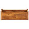 Garden Raised Bed Acacia Wood 29.9"x10.9"x9.8" - Brown