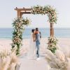 152*60*215cm Beautiful And Practical Flat-Topped Wooden Arch  Dark Brown