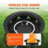 VEVOR Propane Fire Pit 24' Outdoor Portable Gas Fire Pit for Heating 58000 BTU