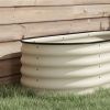 Outsunny 3.5' x 2' x 1.4' Galvanized Raised Garden Bed Kit