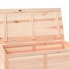 Patio Cushion Box 39.4"x19.7"x22" Solid Wood Fir