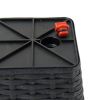 2 Pack Smart Self watering Square Planter.
