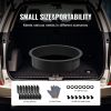 VEVOR Fire Pit Ring Round 40' Outer 36' Inner Steel Liner DIY Campfire Firepit