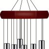 1pc Memorial Wind Chimes, Wind Chime For Outdoor With 6 Metal Tubes, Big Deep Sounds For Relaxing, Suitable For Outdoor Garden, Yard, Patio