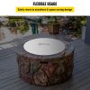 VEVOR Fire Pit Lid Round 20 Inch Fire Pit Ring Lid 1.5 mm Thick 304 Stainless Steel Fire Pit Burner Cover for Round Patio Fire Pit