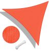 20'x20'x20' Triangle Sun Shade Sail/ Watermelon Red