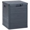 Patio Storage Box 23.8 gal Anthracite