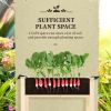 Outsunny Raised Garden Bed with Legs, 34" x 18" x 30", Elevated Wooden Planter Box, Self-Draining with Bed Liner for Vegetables, Herbs
