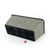 Gray Hand Woven Wicker 2 Pack Smart Self watering Rectangle Planter