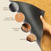 Welcome Doormats Natural Coco Coir Mats with Non Slip PVC Backing Indoor Outdoor Mats for Home & Office Floor Mats for Door Decor Patio Decor Plain En