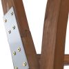 7FT  Beautiful And Practical Garden Arch Dark Brown YJ