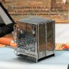 Encounter the wonderful outdoors, starting from owning an integrated folding mini stainless steel charcoal stove.