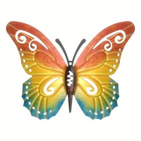 Vintage Iron Butterfly, Home Garden Themed Welcome Sign (Style: Model A)