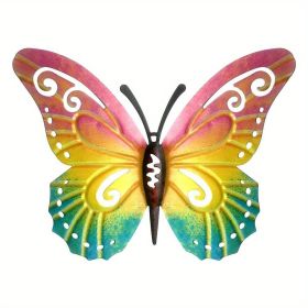 Vintage Iron Butterfly, Home Garden Themed Welcome Sign (Style: Model C)