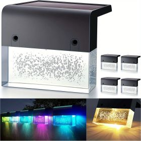 4pcs/6pcs/8pcs/10pcs/12pcs Solar Wall Lights (Quantity: 4)
