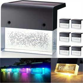 4pcs/6pcs/8pcs/10pcs/12pcs Solar Wall Lights (Quantity: 6)