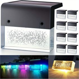 4pcs/6pcs/8pcs/10pcs/12pcs Solar Wall Lights (Quantity: 8)