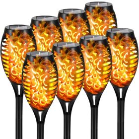 4/8/12pcs/pack Solar Outdoor Lights (Color: Yellow Light, size: 8pcs)