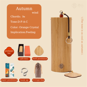 Koshi Wind Chimes Indoor Outdoor Patio Home Decoration Bamboo 7 Chords Musical Wind Chimes (Items: Chords)