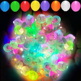 50PCS 9 Long Standby Time Mini Ball Light (Color: Multicolor Flash)