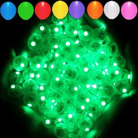 50PCS 9 Long Standby Time Mini Ball Light (Color: Green)