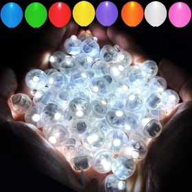 50PCS 9 Long Standby Time Mini Ball Light (Color: White)
