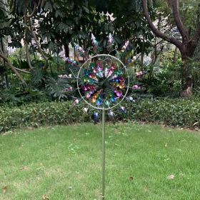 30cm/11.81in Courtyard Garden Lawn Outdoor Decoration, Unique Wind Spinner (Model: CX104)