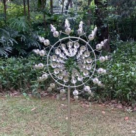30cm/11.81in Courtyard Garden Lawn Outdoor Decoration, Unique Wind Spinner (Model: CX101)