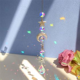 1pc; Colorful Crystals  Sun Catcher (Model: Planet Four)
