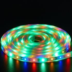 5 Meters LED Strip Solar Light Waterproof With Multi Mode Remote Control (Color: Multicolor)