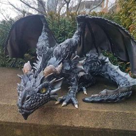 Squatting Dragon Sculpture (Ships From: United States)