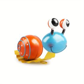 1pc, Metal Crafts Creative Snail, Snail Metal Sculpture, Garden Snail Decor (Style: Model A)