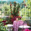 2 Pack Metal Garden Trellis 86.7" x 19.7" Rustproof Trellis for Climbing Plants