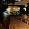 2Pcs Solar Powered Starburst Lights 240 LEDs Firework Lamp