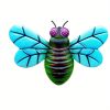 1pc/4pcs, Metal Colorful Bee Wall Decor, Bee Metal Wall Decor