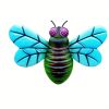 1pc/4pcs, Metal Colorful Bee Wall Decor, Bee Metal Wall Decor