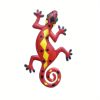 1pc Metal Gecko Wall Art Decor, Inspirational Sculpture Hanging