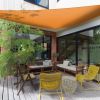 13.12ft Shade Sail Patio Cover Shade Shelter Triangle Cover