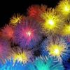 LEDs Snow Pompon Fairy Dandelion String Lights