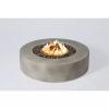 12" H Fiber Reinforced Concrete Outdoor Fire Pit Table