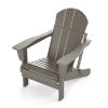 Folding Adirondack Chair;  Navy Blue